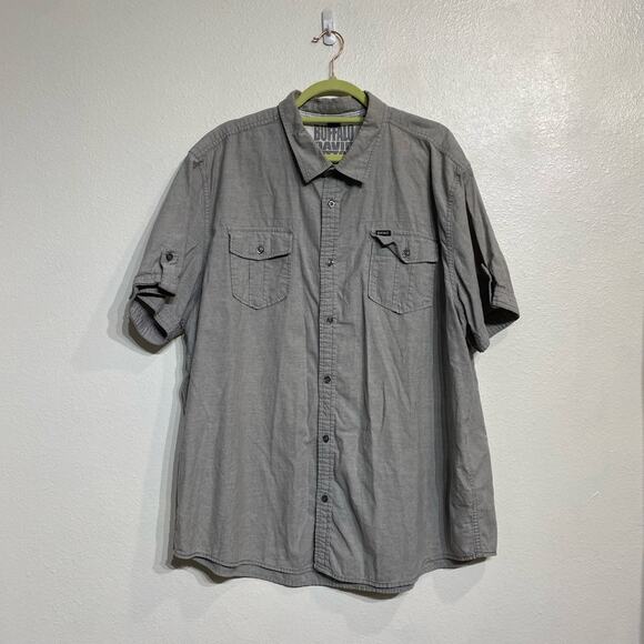 Buffalo David Bitton Shanley Button Front Shirt Size 2XL - Picture 1 of 11